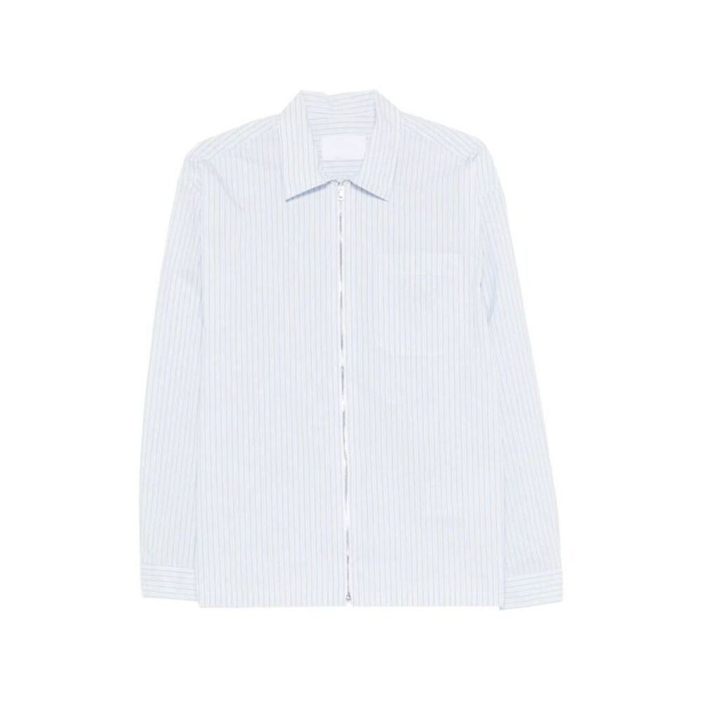 Striped Shirt With Full Zip Women